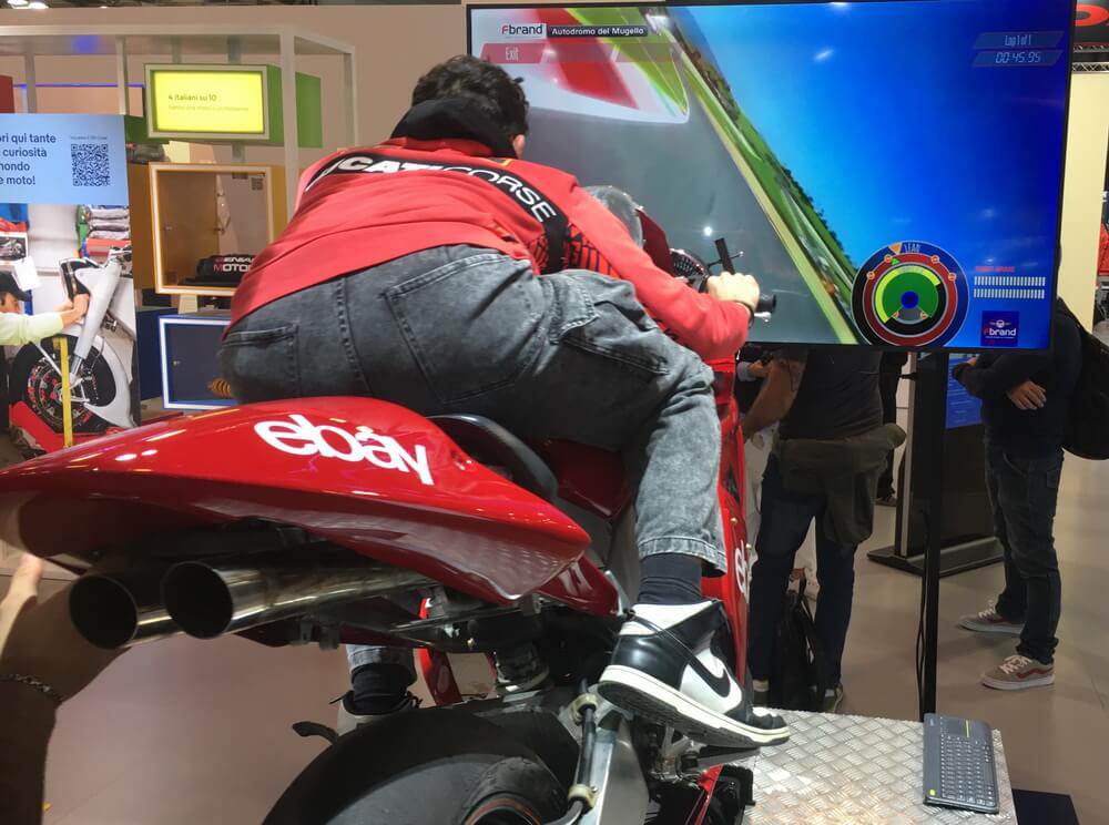 EICMA 2024 Simulatore di guida